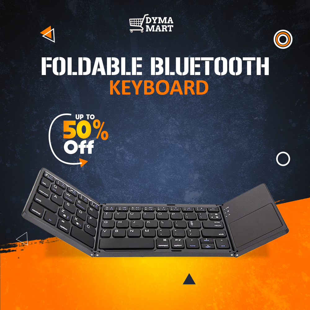 Foldable Bluetooth Keyboard