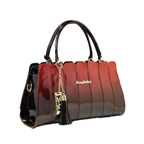 lossy Patent Leather Handbags For Women