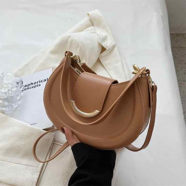 Armpit Shoulder Side Bags for Women 2025 Designer Trend Leather Small Underarm Crossbody Handbags and Purses Bags for Women - Image 2