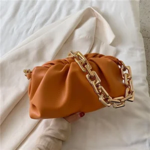 New Fashion Thick Chain Cloud Bag Shoulder